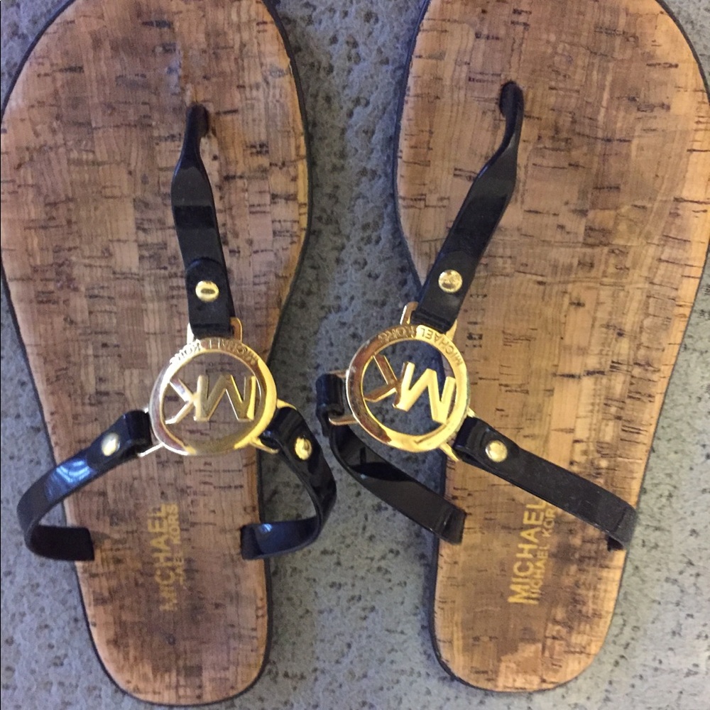 Black Michael Kors sandals